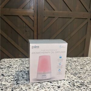 Aromatherapy Oil Diffuser - Pink and White